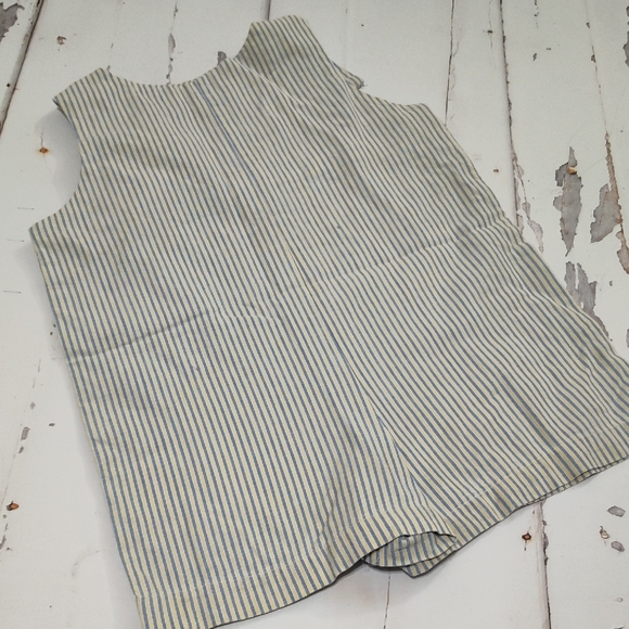 Striped Kids Overalls - Picture 5 of 6